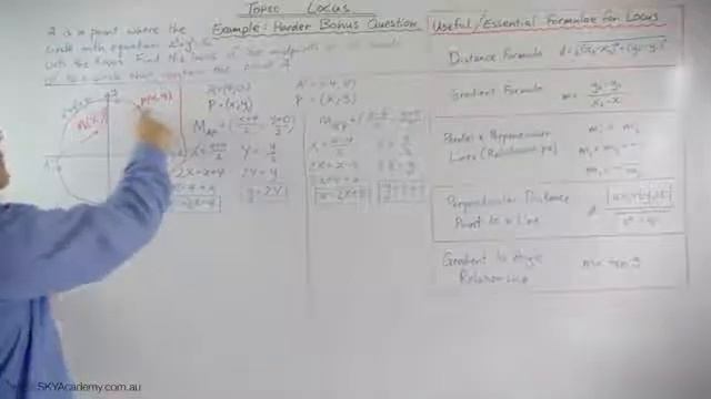 Locus and Parabola Harder Example of Locus Sky Academy смотреть онлайн