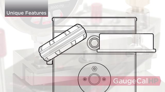 GaugeCalHP Hydraulic Pressure Generator смотреть онлайн