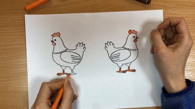 Развитие межполушарного взаимодействия "Курочки".