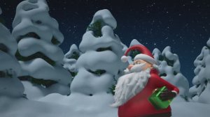 Новый Год идет по планете - футаж заставка 2025