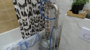 Зерновой Висик на тарельчатой колонне ( моноколпачек профи)
