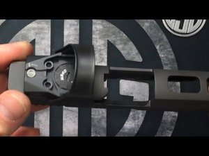 Sig Sauer P320 red dot sight installation