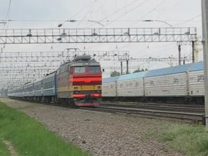 ЧС4Т-389 (РЖД/Мск, ТЧ-41 Вязьма) с поездом №112 Брест - Минск (БЧ)