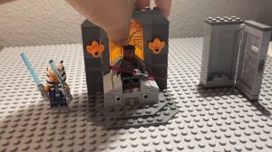 Speed build of Lego set 75310 duel on mandalore