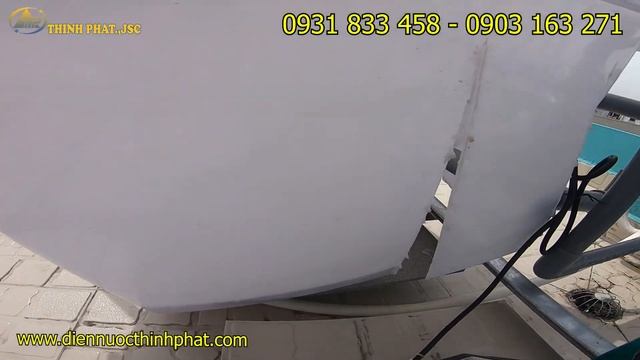Máy bơm tăng áp chịu nhiệt ! Tăng áp lực nước nóng cho máy năng lượng mặt trời bị nước xuống yếu !