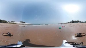 BM Beach Hotel в 360°.ОАЭ. Рас эль-Хайма. (Samsung Gear 2016).  12 июня 2021.