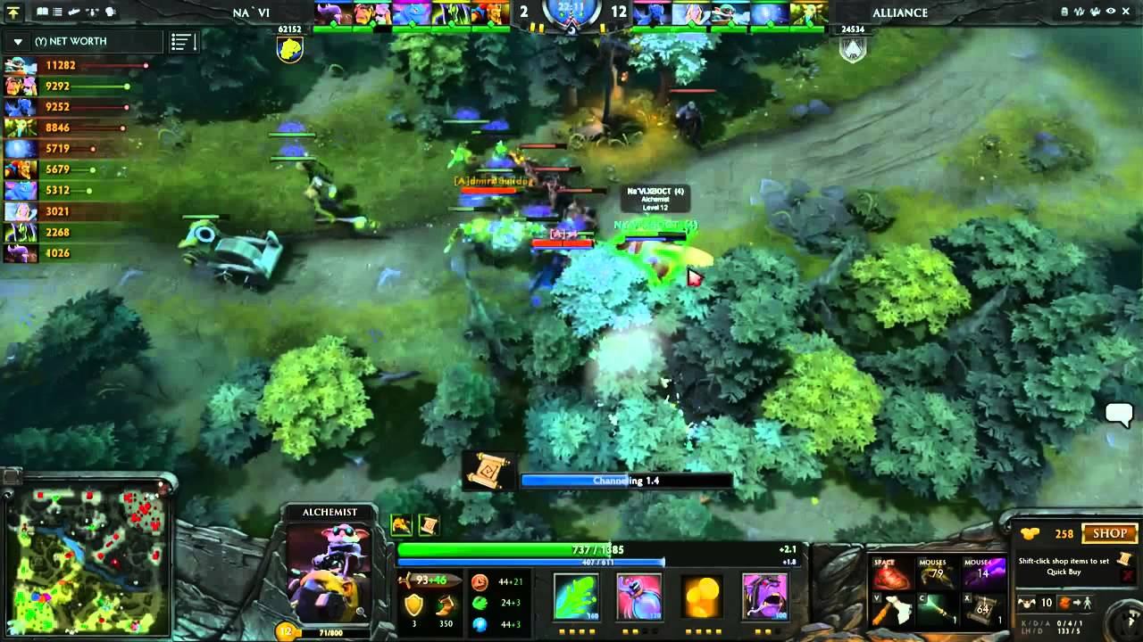 Dota 2 The International 2013 Alliance vs Na'Vi Grand Championship 4 of 5 Russian Commentary смотреть онлайн