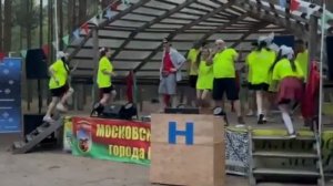 Турслёт предприятий Московского района города Минска. Выступление нашей команды.