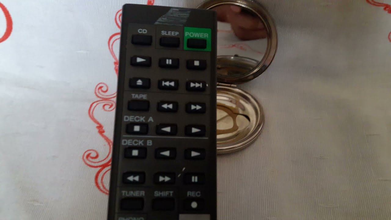 Sony RM-S100 para Audio System  Controle Remoto Original ML2021
