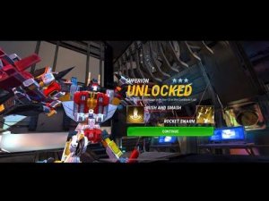 Transformers Earth Wars: UNLOCKING SUPERION