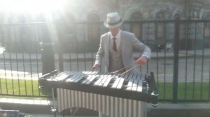 Волшебная музыка уличных музыкантов. Виброфон. Часть видео. Санкт-Петербург. 19.09.2023