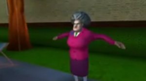 я играю в злую учительницу 3D с раскладушкой