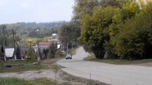 По улицам посёлка. Сурское.