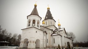 Монтаж колоколов  в храме св.Ксении Петербургской