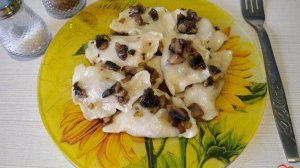 Вареники с картошкой и грибами