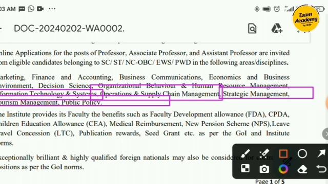 Permanent Assistant Professor Vacancy 2024 | Associate Professor vacancy 2024 || Vacancy in IIM 202