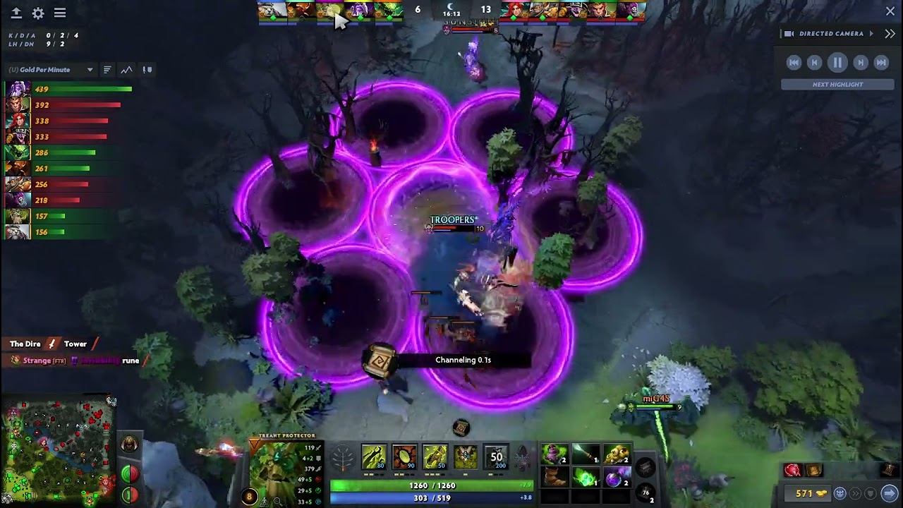 TECHIES VS TREANT PROTECTOR #dota2 #onlinegame #warofwarcraft смотреть онлайн