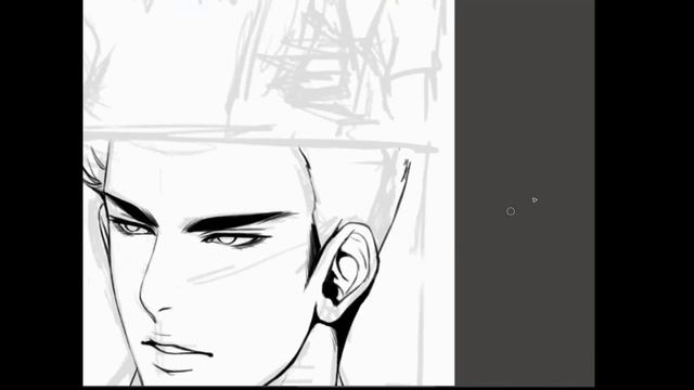 Webtoon Drawing Process (Creating a webtoon)