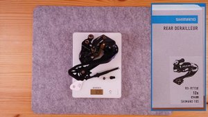 SHIMANO 105 Di2 R7100 Series Complete Groupset Box Unboxing and Weights