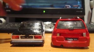 мои затюнингованные модели лада 2107 и лада111
