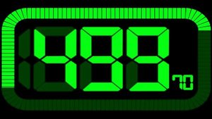 1000 Seconds Digital Countdown Timer With No Copyright Relaxing Music | 1000 to 0 Countdown