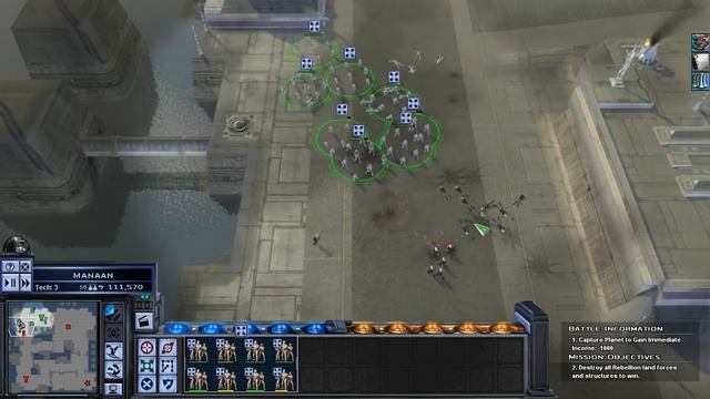 Let's Play Star Wars: Empire at War (Empire Campaign) - part 22: Battle of Manaan смотреть онлайн