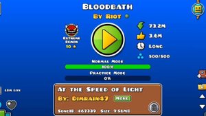 Самый лютый баг на прохождение любого уровня в geometry dash 2.2 😧😧😱