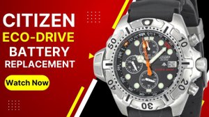 CITIZEN ECO-DRIVE | Battery Replacement | Solar Battery | DIY