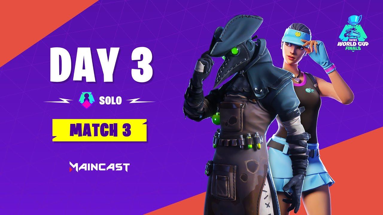 Fortnite World Cup | Solo Finals | Match 3