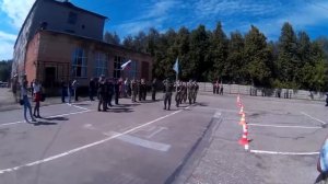 прохождение торжественным маршем ВПК "Виктория" 28.06.2019