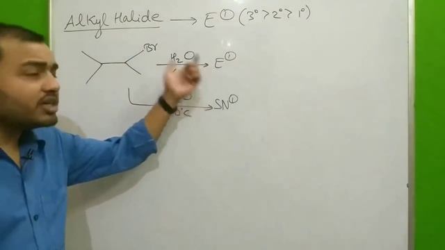 HaloAlkanes and HaloArenes 06 : Properties of Haloalkane 3 :Elimination Reaction - E1 & E2 JEE/NEET