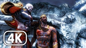 Kratos Kills Poseidon Scene (4K Ultra HD) | GOD OF WAR 3 REMASTERED