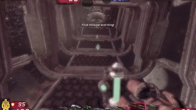 Unreal Tournament 3 Map: Deimos, Low Gravity, Speed Freak, Team Deathmatch смотреть онлайн