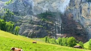 Лаутербруннен Швейцария. Самая красивая швейцарская деревня. Сказочная деревня