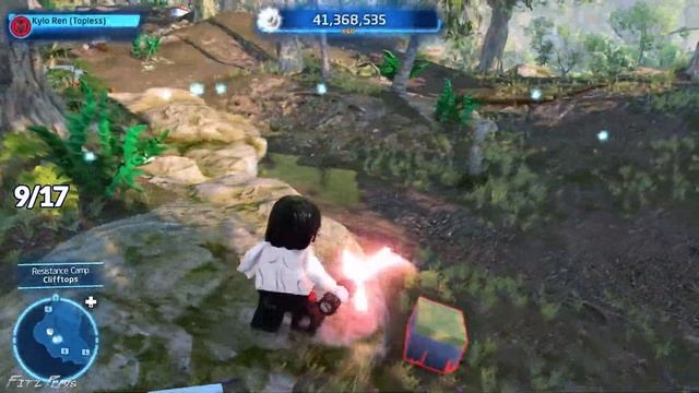 All Kyber Bricks in Ajan Kloss Resistance Camp - LEGO Star Wars: The Skywalker Saga