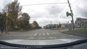 TrendVision TDR-721S EVO  - пример записи днём в 2К разрешении