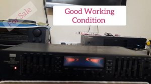 (Sold)Sansui Rg7 Stereo Graphic Equalizer With Echo Reverb/For Sale/Infinity Audio/Cont 9443370602