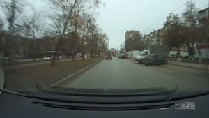 Гибрид радар-детектора и видеорегистратора Blackview COMBO 1 - дневная съёмка