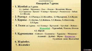 КІШІ ЖҮЗ- ӘЛІМҰЛЫ- ОЖЫРАЙ РУЫ 3-бөлім✅ТОЛЫҚ ШЕЖІРЕ. #2022 #кішіжүз #әлімұлы #ожырай