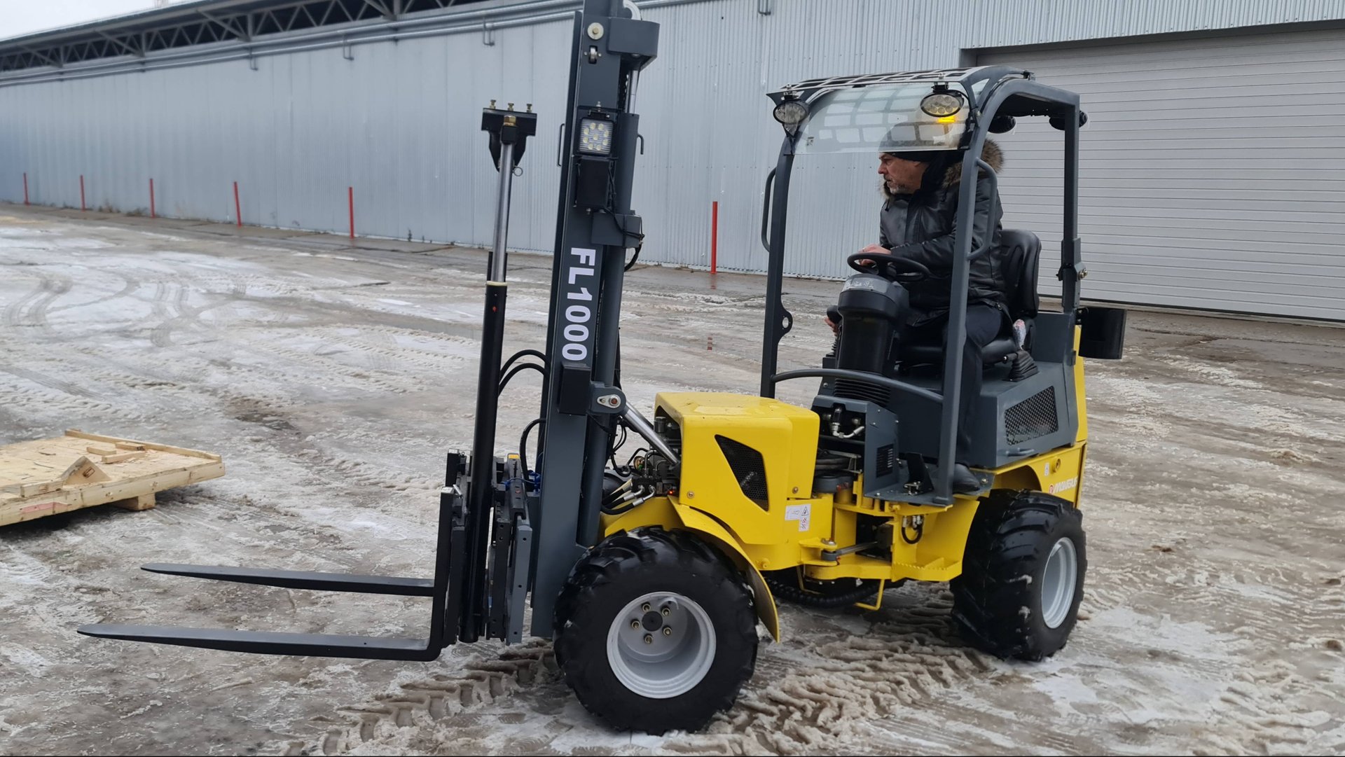 Погрузчик для пчеловодов