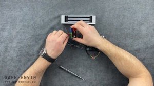Подключаем комплект доступа с магнитным замком своими руками, контроллер Элис К-1У, комплект LITE