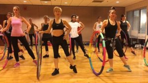“DERNIERE DANSE” Indila - Dance Fitness Workout Ballet Barre With Hula Hoops Valeo Club