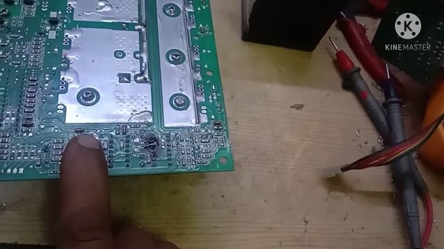 Sukam inverter PCB Sine wave 1500va SMD check in diode mode with Multimeter