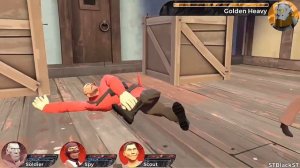 Golden Heavy Vs Red Team FULL BATTLE (STBLACKST) (Red Team Euro Trip 2)