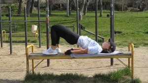 Мостик на скамейке