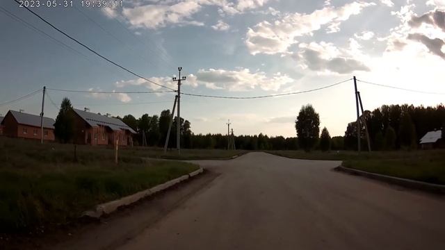 071. 2023. Микрорайон Свободный в Маслянино // Любимое место для велопрогулок