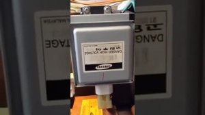 Prueba de funcionamiento Magnetron Samsung OM75P(31)