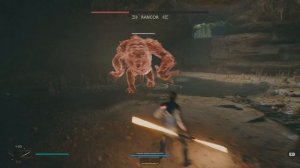 STAR WARS Jedi: Survivor - Rancor Fight on Grand Master Difficulty!