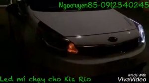 Led mí và bi xenon cho Kia Rio