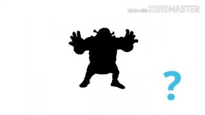 Угадай мультфильм по силуэту персонажа